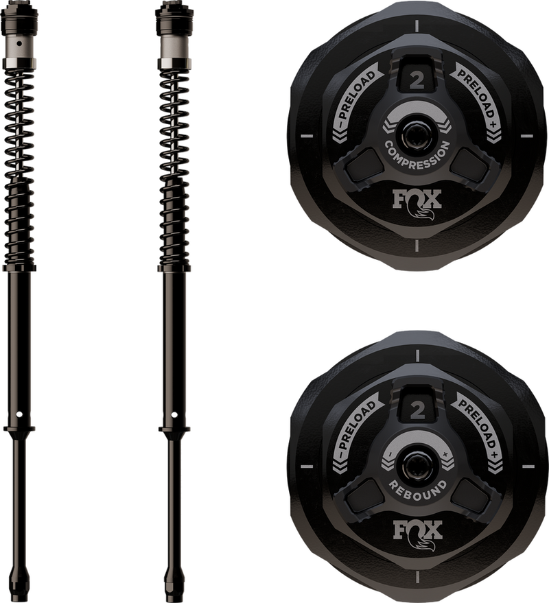 Fox Dual ADJ 49MM Cartridge Kit ` NON Inverted - 890-27-010 For Harley Touring 2014-2026