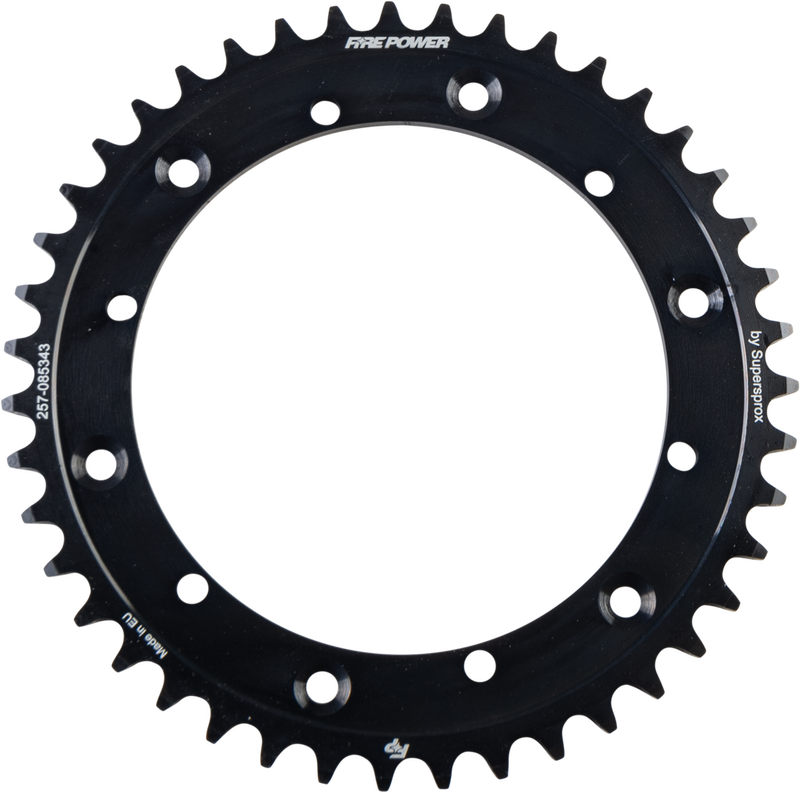 Fire Power Rear Sprocket Steel 43T Black - FPS-853-43-BLK Yamaha ATVs 1988-2006