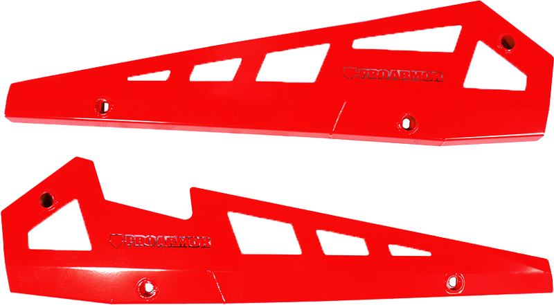 Pro Armor Rock Sliders RED POL - P141221RD-293 Polaris RZR 2014-2022