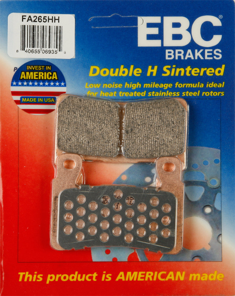 EBC Brake Pads - FA265HH Honda CBR900RR / CBR929RR / RVT1000R / CBR954RR 1998-2006