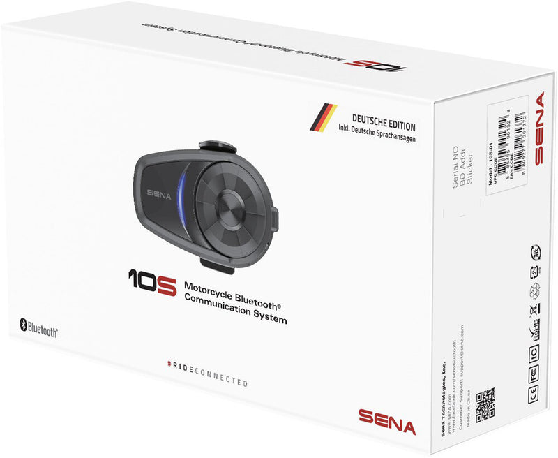 Sena 843-02105 10S-02 10S HEADSET AND INTERCOM SINGLE