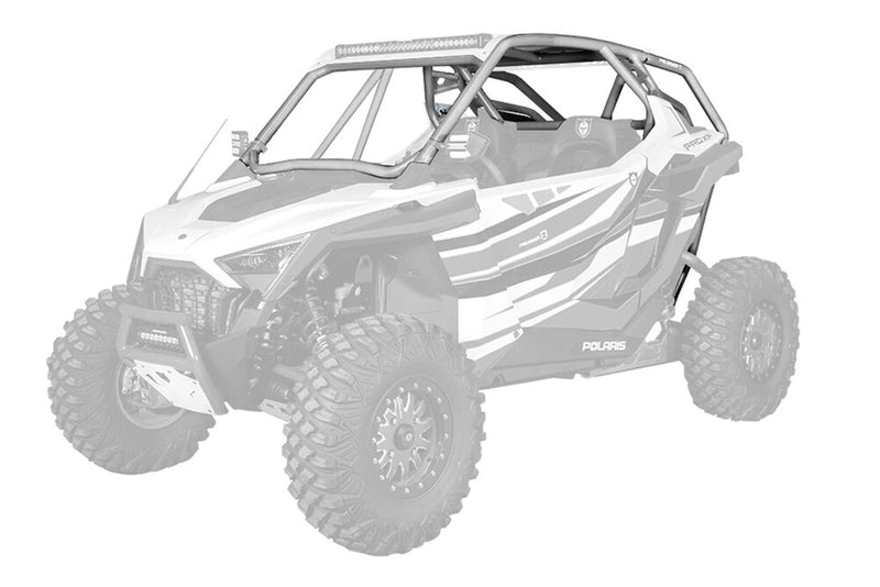 Pro Armor PRO XP Cage With V Intrusion Turbo Silver - P199C050TS Polaris RZR 2020-2022