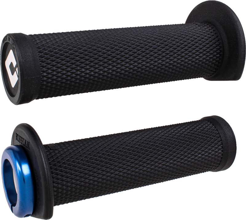 Odi 206-2237 J33RFB-U ATV/PWC RUFFIAN LOCKON GRIP 125MM BLACK/BLUE