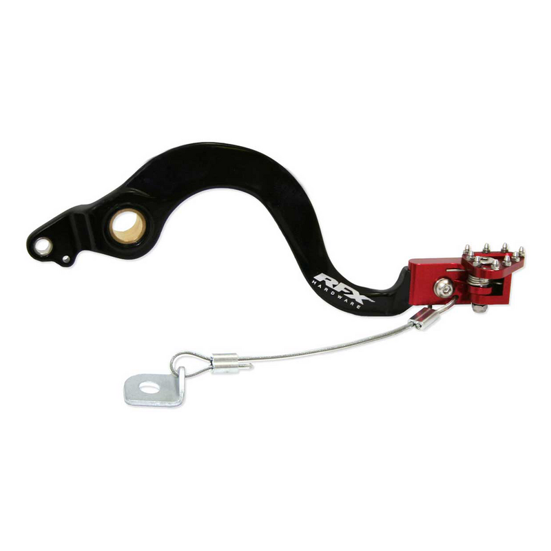 RFX Rear Brake Pedal RED Folding-TIP - FXRB 10300 99RD Honda CRF150R 2007-2025