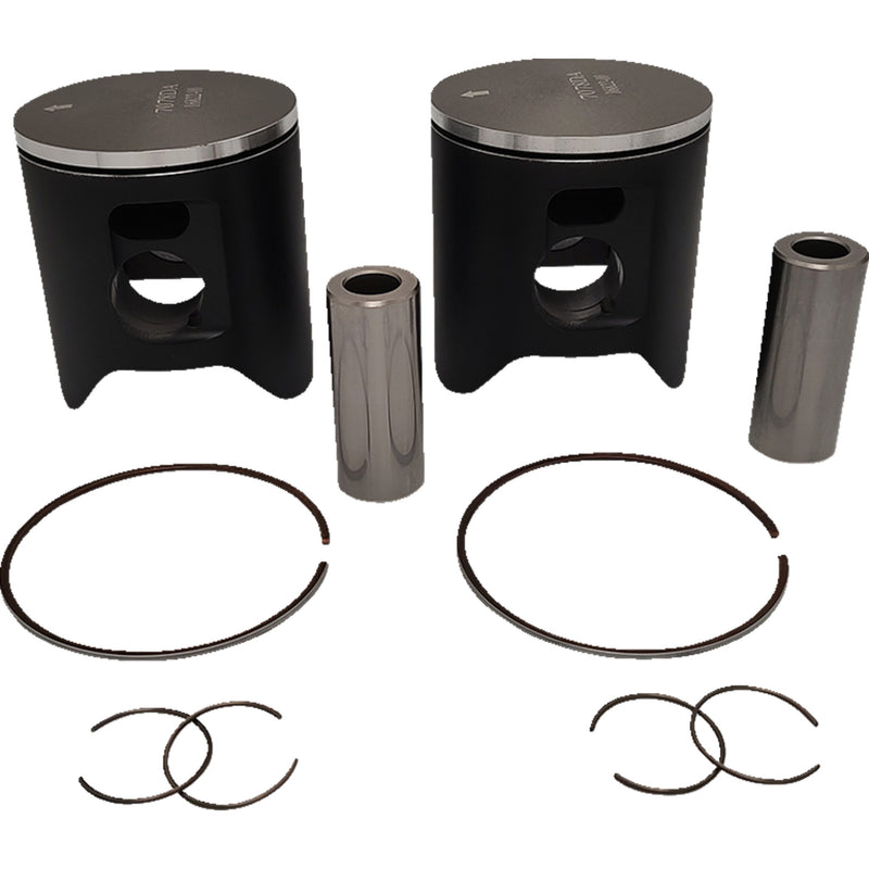 Wossner Premium Plus Series Piston Kit - K7078DA-2 Polaris Snowmobiles 2021-2024