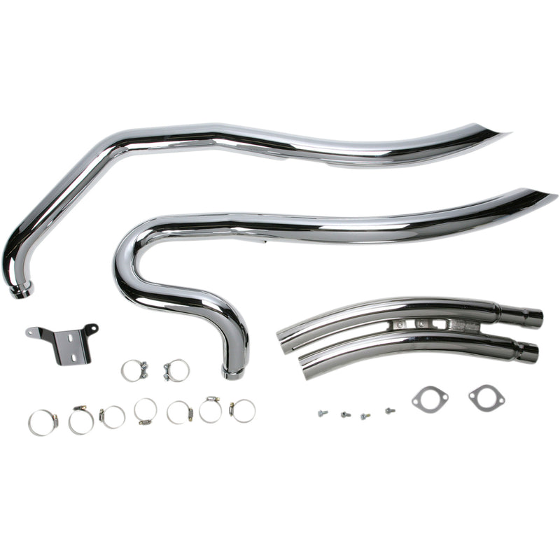 Cobra Speedster Swept 2-Into-2 Exhaust System - 3223 Suzuki Boulevard 2009