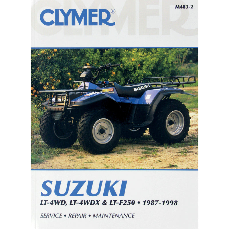 Clymer Service Manual - CM4832 Suzuki 250E QuadRunner 4x2 / 250 QuadRunner / QuadRunner / 250 QuadRunner 4x4 1987-1993