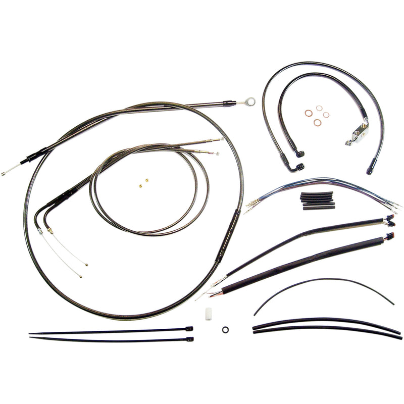 Magnum Shielding Cable Kit - 487182 For Harley Dyna 2012-2017