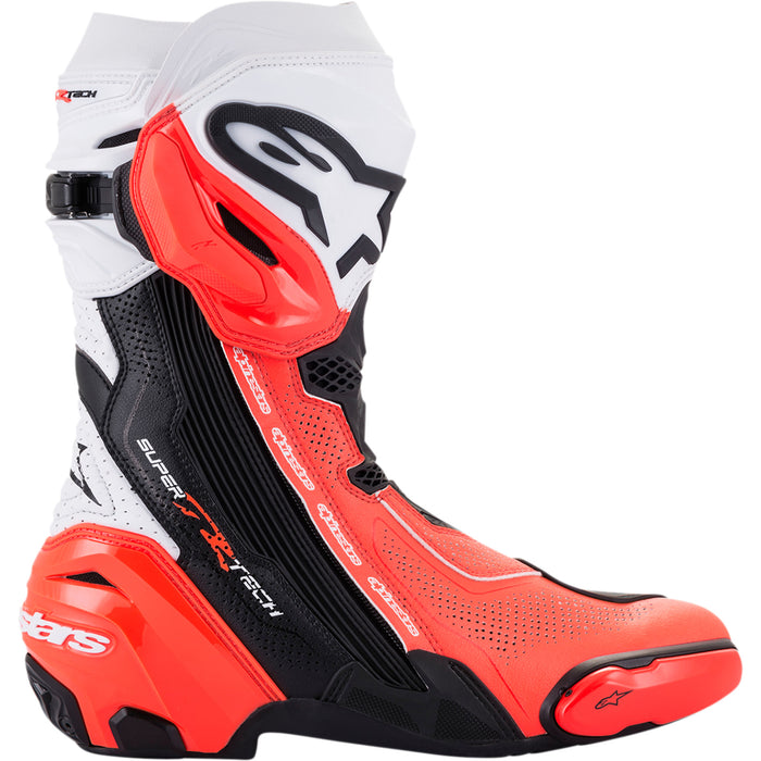 ALPINESTARS Supertech V Boots Black/Fluo - Red/White US / EU