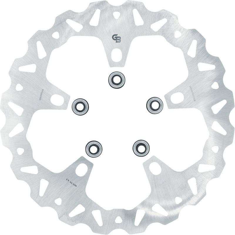 Gbrakes Wave® Brake Rotor - GBD9004X For Harley Motorcycles 2014-2026