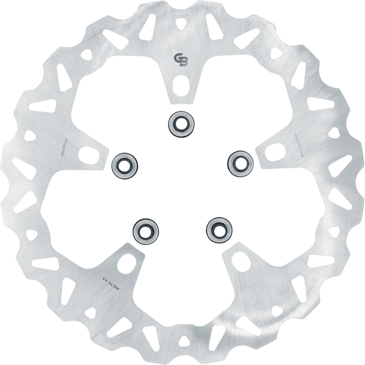 GBRAKES 1710-4980 GBD9004X Oversize Wave® Brake Rotor Wave® Brake Rotor ...