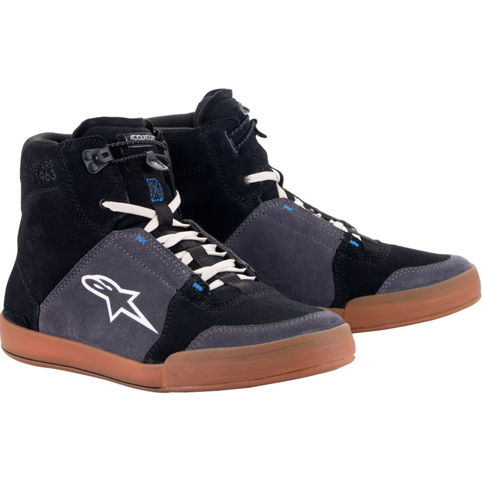 ALPINESTARS 3405-2892 2512322117211.5 Chrome Shoes black/asphalt/gum blue - us 11.5
