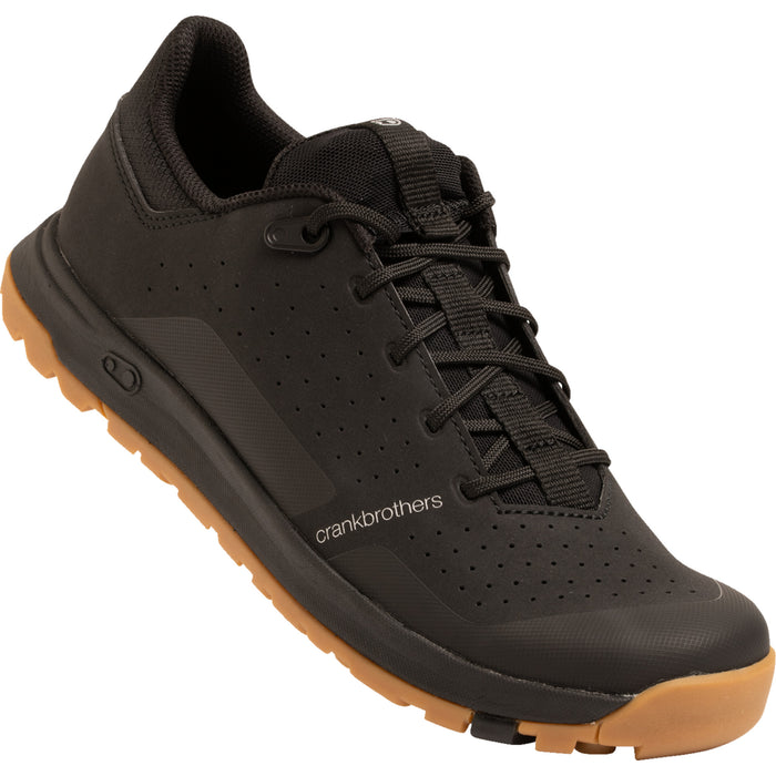 CRANKBROTHERS 3441-0248 TRL41010A115 Stamp Trail Lace Flat Shoes black/gum - us 11.5