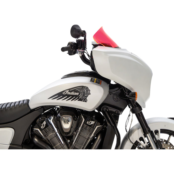 KLOCK WERKS 2312-1513 KWW-04-0646 Ice Flare® Windshield Windshield - 9" - Pink Ice - Chieftain PowerPlus/Roadmaster PowerPlus