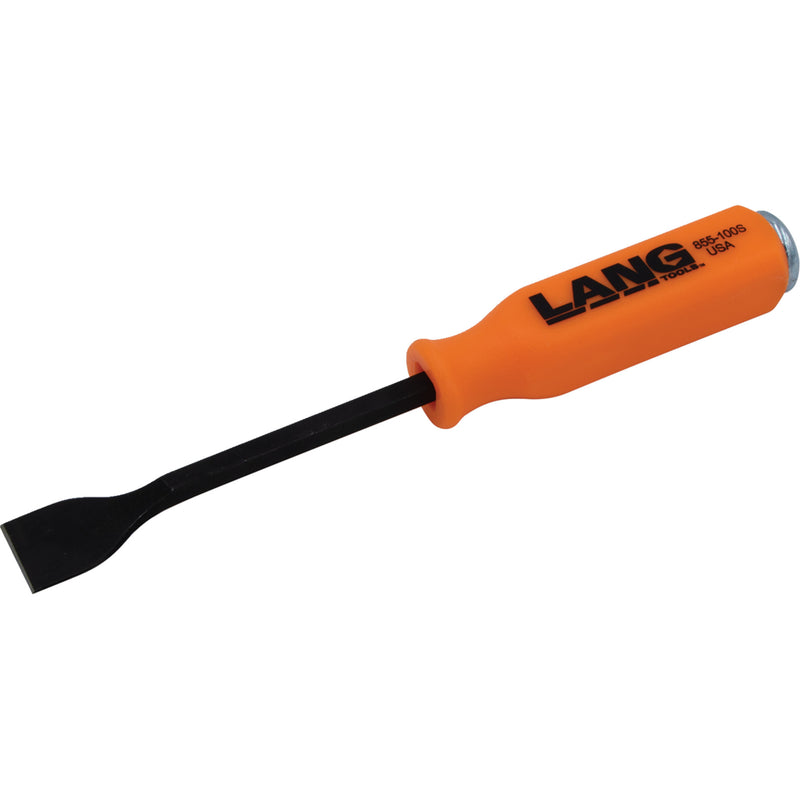 LANG TOOLS 3850-0630 855-100S 1" Face Stubby Gasket Scraper with Capped Handle Scraper Tool with Capped Handle - Gasket - 1" Face