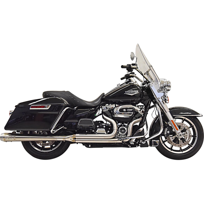 Bassani Xhaust Road Rage 2-Into-1 Exhaust System - 1F50SS For Harley Touring 2017-2026