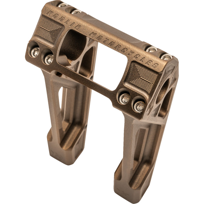 KODLIN USA 0602-1522 K55123B Fastback Risers - 6" - Bronze