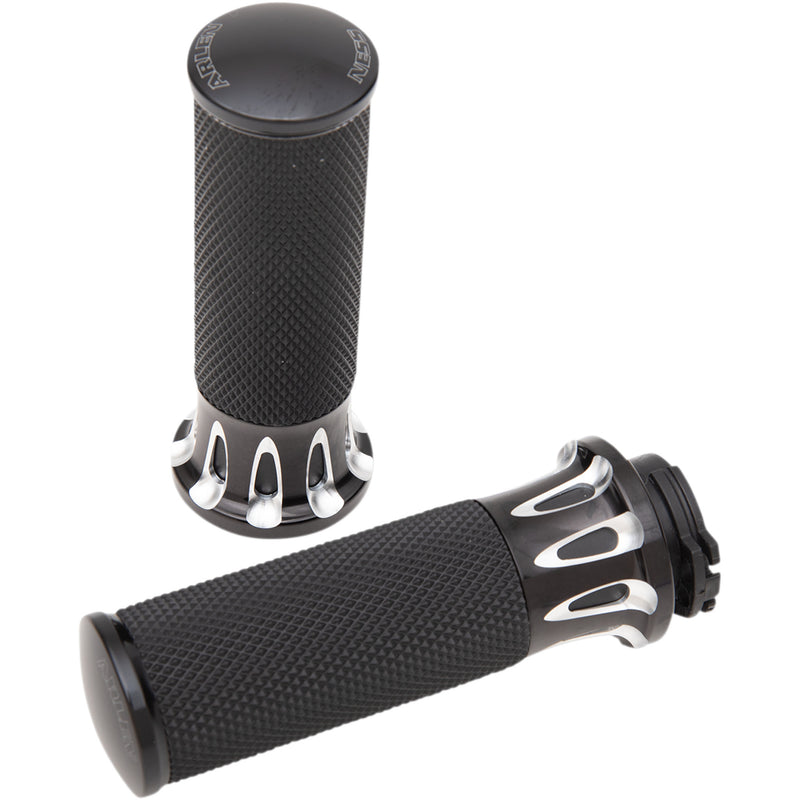 Arlen Ness Deep Cut Fusion Grips - 07-317 For Harley Motorcycles 1976-2022