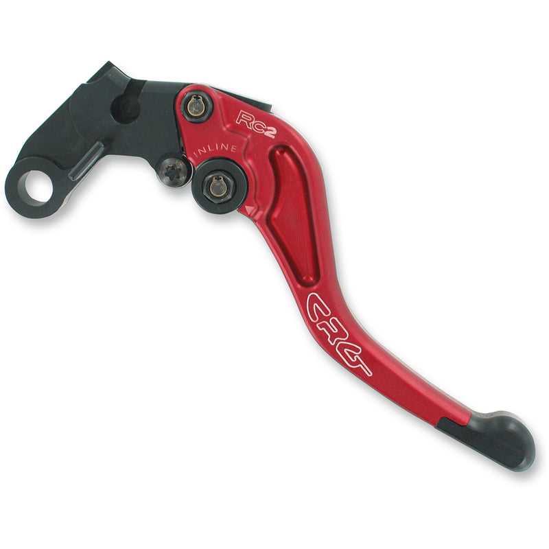 CRG 0613-0757 2AN-614-H-R RC2 Shorty Clutch Lever Clutch Lever - RC2 - Short - Red