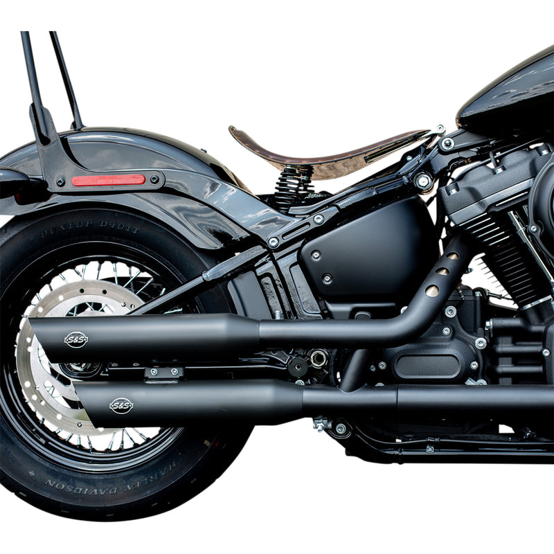 S&S Cycle Muffler - 550-0752B For Harley Softail 2018-2023