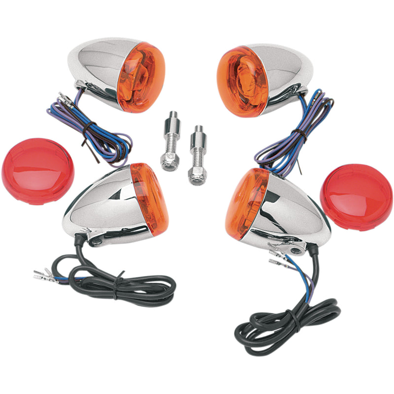Chris Products Turn Signal Kit - 8504 For Harley Softail / Sportster / Dyna / Super 1986-2003