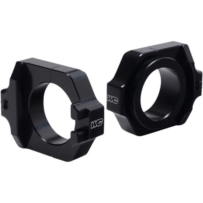 WORKS CONNECTION 1231-1016 17-230 Elite Axle Blocks Elite Axle Block - Black - Honda