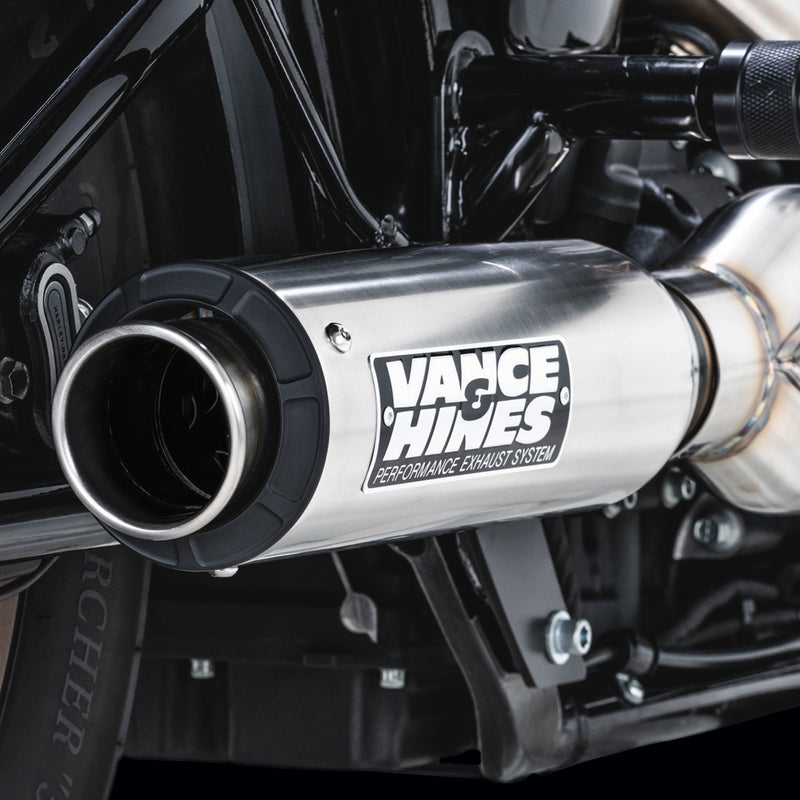 Vance & Hines Supersport 2-Into-1 Exhaust System - 27337 For Harley Softail 2018-2025