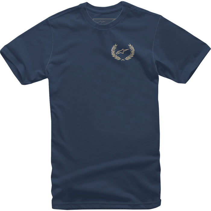 ALPINESTARS 3030-23020 12137258070XL Wreath T-Shirt navy - xl