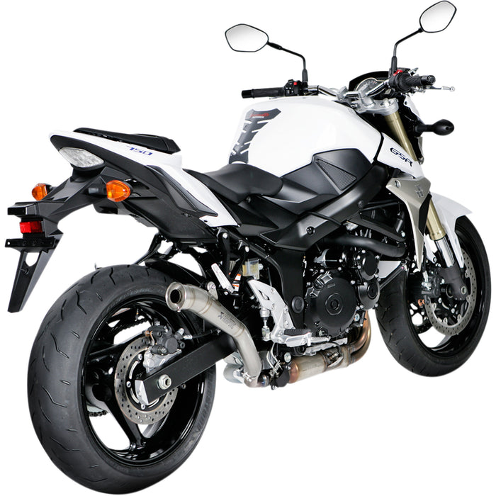 AKRAPOVIC 1811-2840 SM-S7SO1T GP-Style Megaphone Slip-On Line Muffler Megaphone Muffler - Titanium