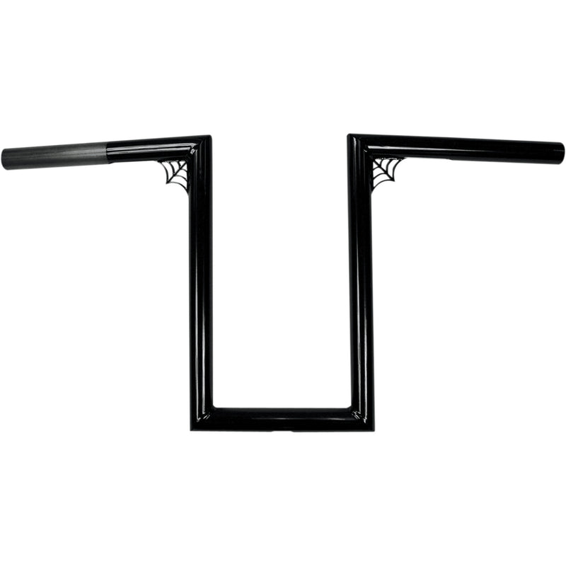 LA CHOPPERS 0601-2292 LA-7380-W12B 1" Old School Handlebar Handlebar - Web T - 12" - Black