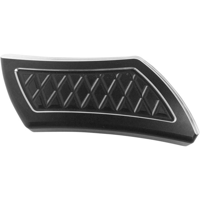 EDDIE TROTTA DESIGNS 1610-0361 TC547B Platinum Brake Pedal Cover Brake Pedal Cover - Black
