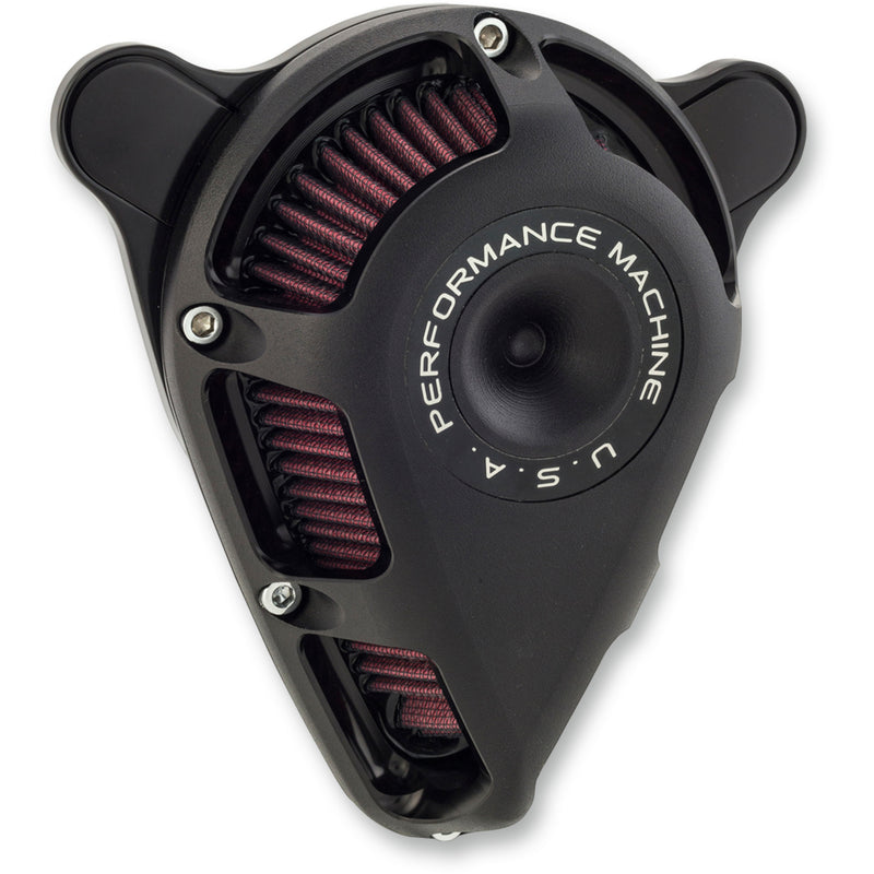 Performance Machine (pm) Jet Air Cleaner - 0206-2114-SMB For Harley Sportster 1991-2021