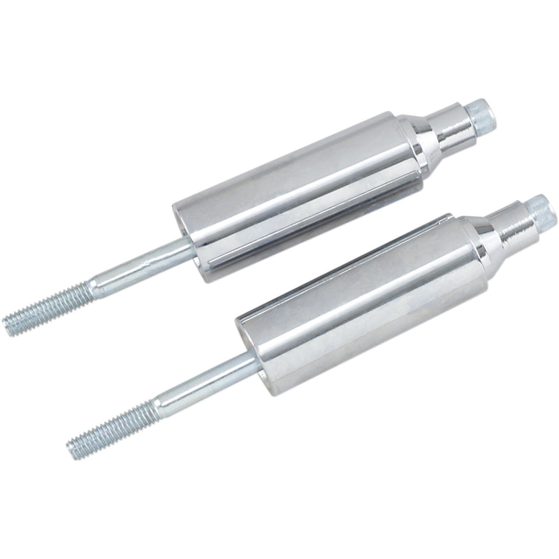 RIVCO PRODUCTS 1620-0814 PEGSEXT-3 Anti-Vibration Folding Highway Pegs Peg Extension - Chrome - 3"