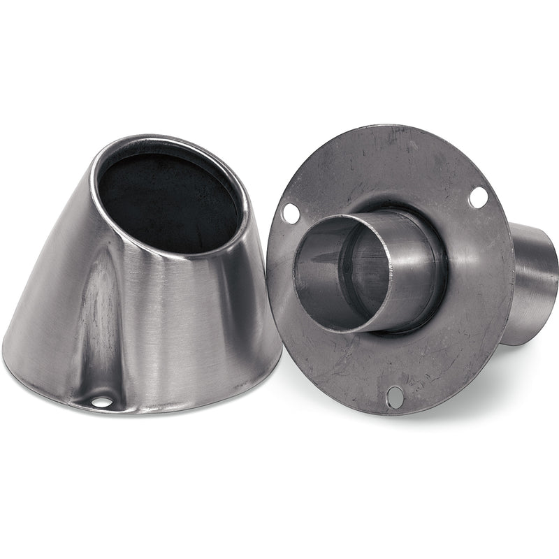 PRO CIRCUIT 1861-0312 PC4001-0007 Replacement End Cap with Quiet Tip 4" Quiet End Cap - Billet - 1-1/2"