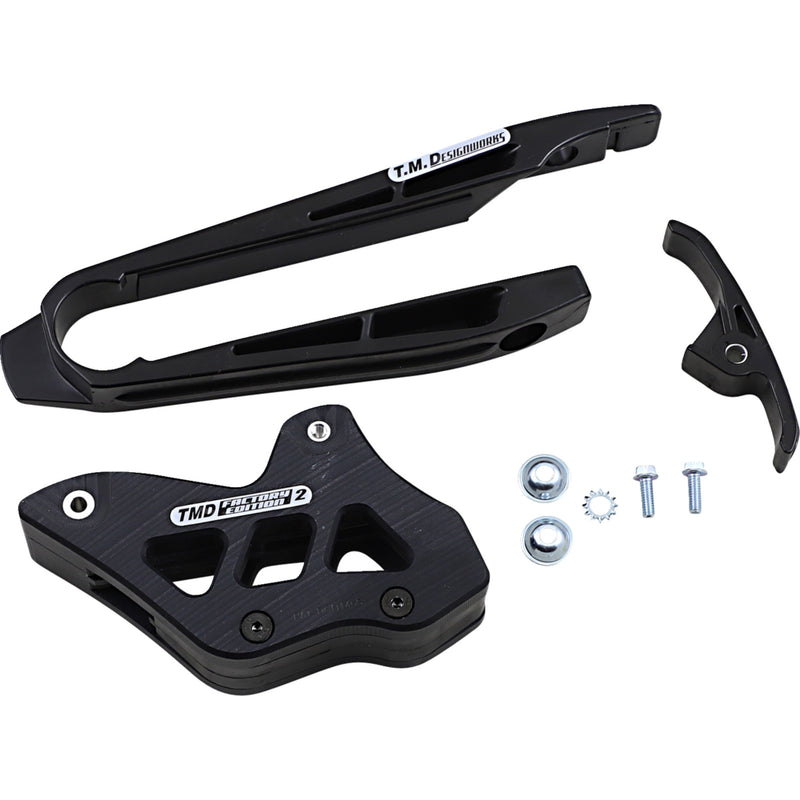 T.m. Designworks Chain Guide And Slider Kit - DCK-ORK-BK Husaberg Dirt Bikes 2009-2012
