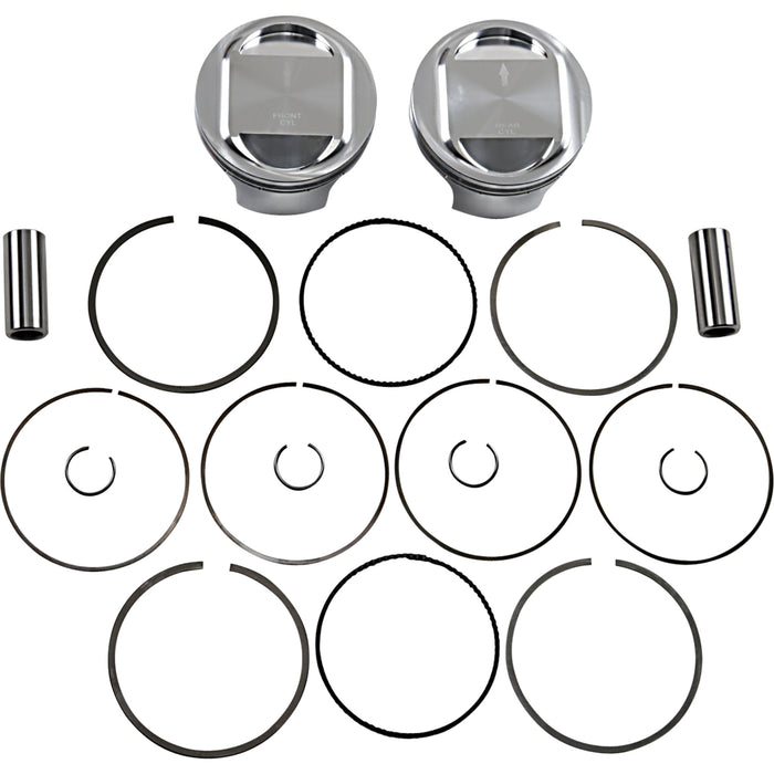 JE PISTONS 0910-5937 324722 Piston Kit 98" - twin cam
