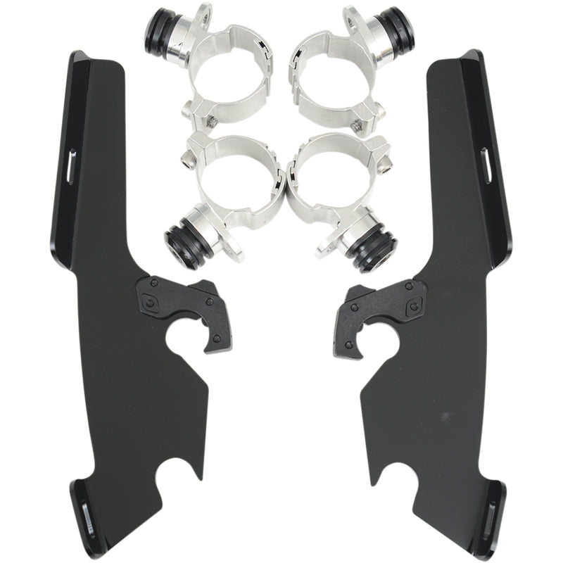 Memphis Shades Trigger Lock Mounting Kit - MEB8982 For Yamaha 1100 Star Custom / 650 Star Custom / Star 1100 Custom 1998-2015 | Kawasaki 900 2007-2024