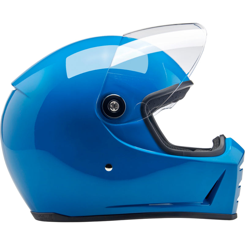 BILTWELL Lane Splitter 22.06 Helmet Gloss - Tahoe Blue