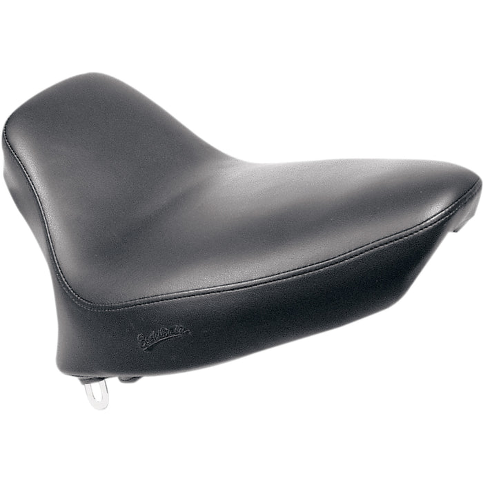 SADDLEMEN 0802-0215 884-01-002 Renegade™ Solo Seat - Smooth - Black - Softail