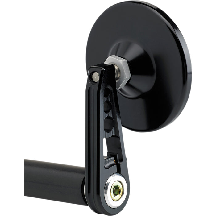 JOKER MACHINE 0640-0608 09-313-DB Bar End Mirror Bar-End Mirror - Black