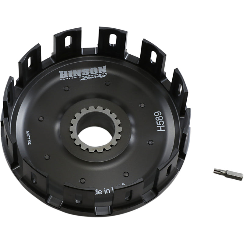 Hinson Racing Billetproof Clutch Basket - H589 Honda CRF450R 2013-2016