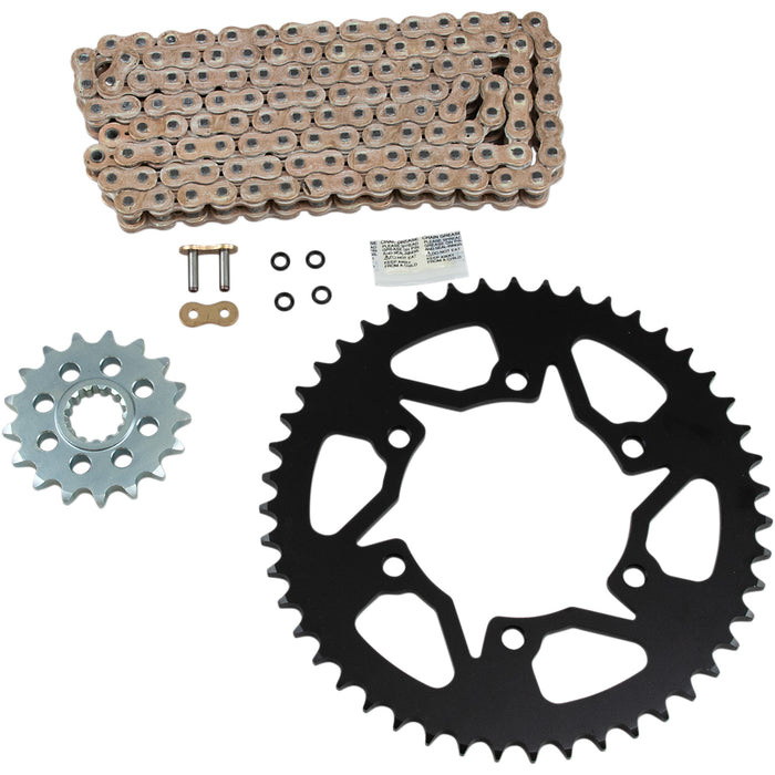 VORTEX 1230-1157 CKG6153 OES Original Equipment Steel Chain Kit Chain Kit - Gold - Yamaha - YZF-R1