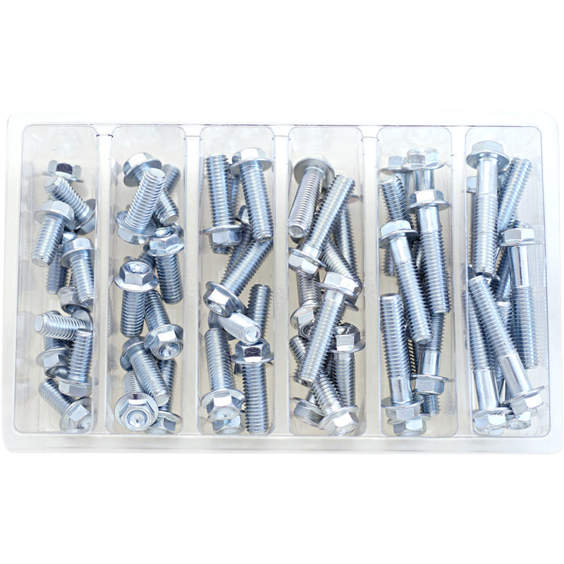 BOLT 2402-0233 SV-M8HEXF Flange Bolt Assortment Bolt Assortment - Flange
