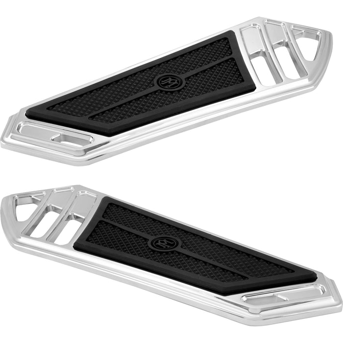 PERFORMANCE MACHINE (PM) 1621-0703 0036-1014-CH Superlight Floorboards - Driver - Chrome