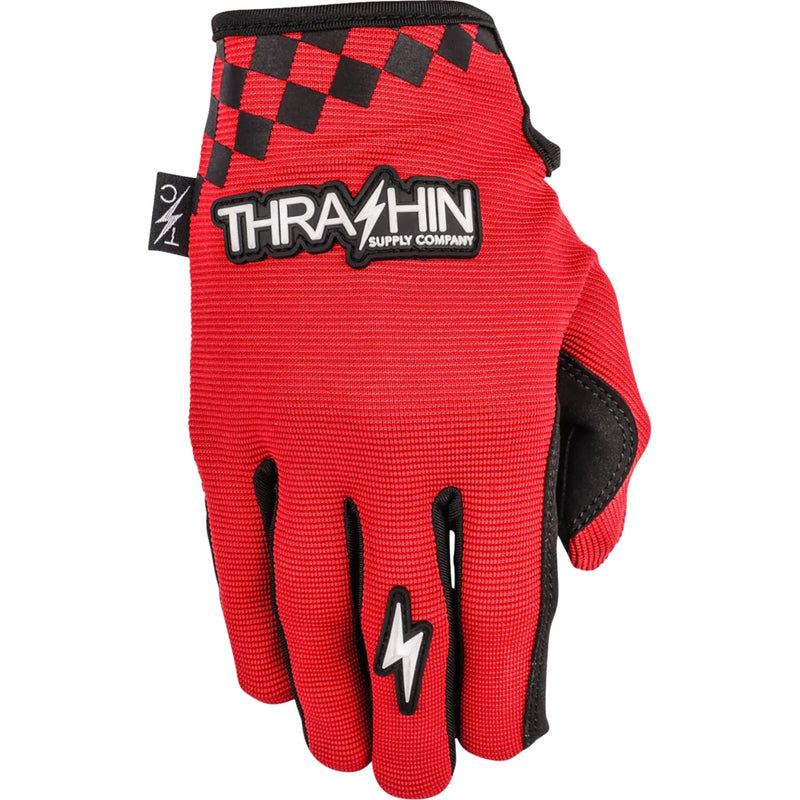 THRASHIN SUPPLY CO. Go Fast Stealth Gloves Red