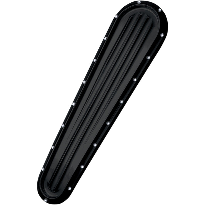 COVINGTONS 2202-0153 C1253-B Dash Insert — Street Glide - Dimpled - Black