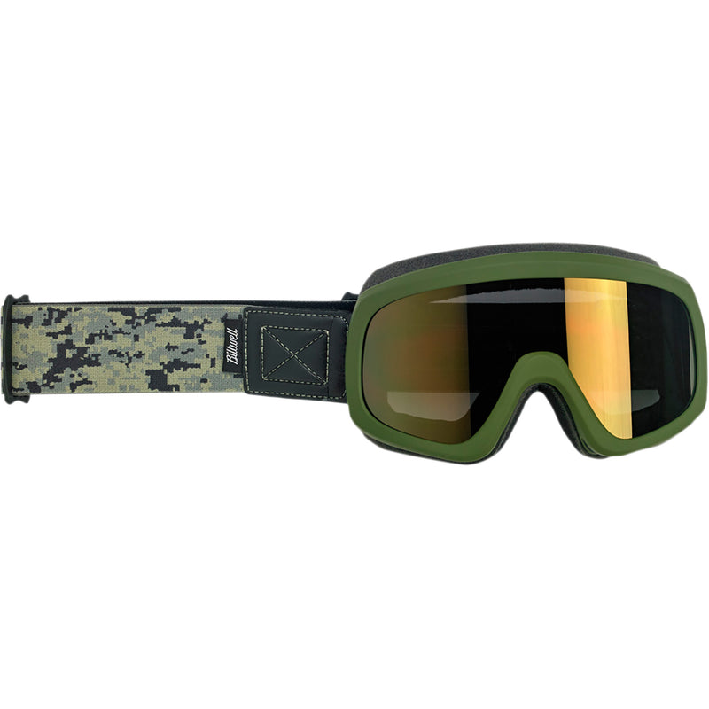 BILTWELL 2601-2578 2111-6003-008 Overland 2.0 Goggles — Grunt Overland 2.0 Goggles - Grunt - Olive Camo