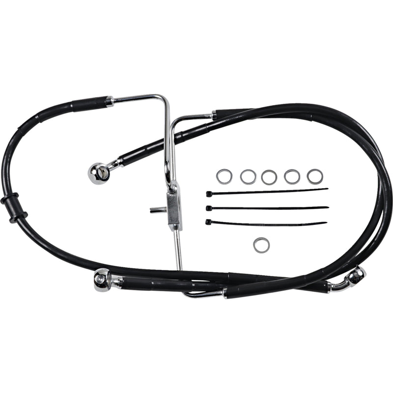 Drag Specialties Brake Line - 1741-5853 For Harley 1200 Roadster 2016-2020
