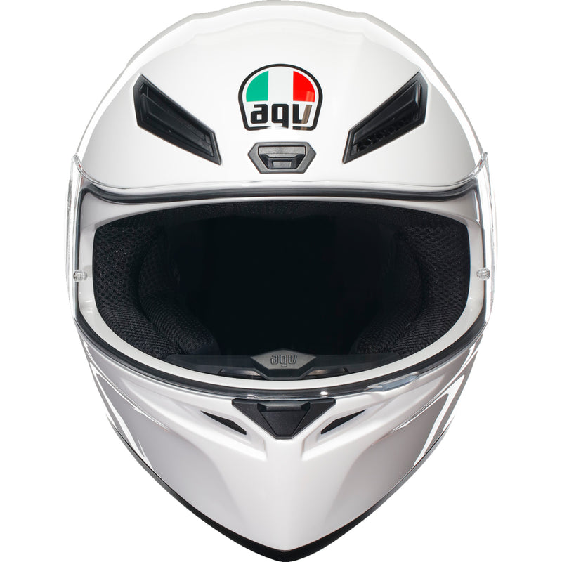 AGV 0101-15646 2118394003028M K1 S Solid Helmet K1 S Helmet - White - Medium