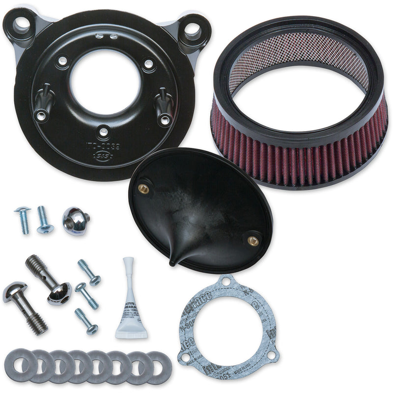 S&S Cycle Super Stock Stealth Air Cleaner - 170-0301B For Harley Motorcycles 2008-2017